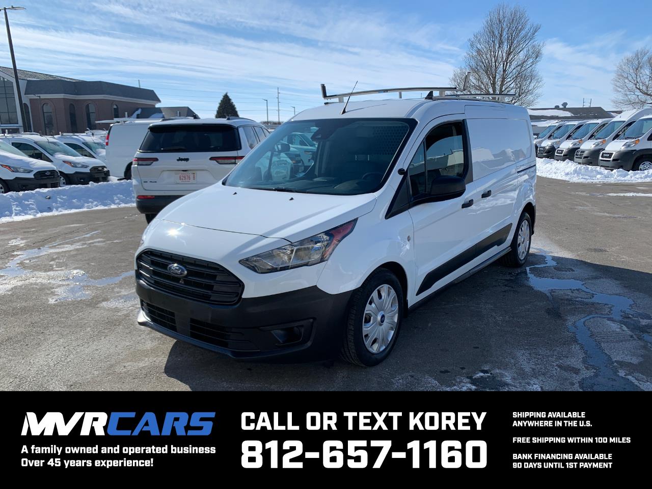 2020 Ford Transit Connect Cargo Van XL LWB w/Rear 180 Degree Door
