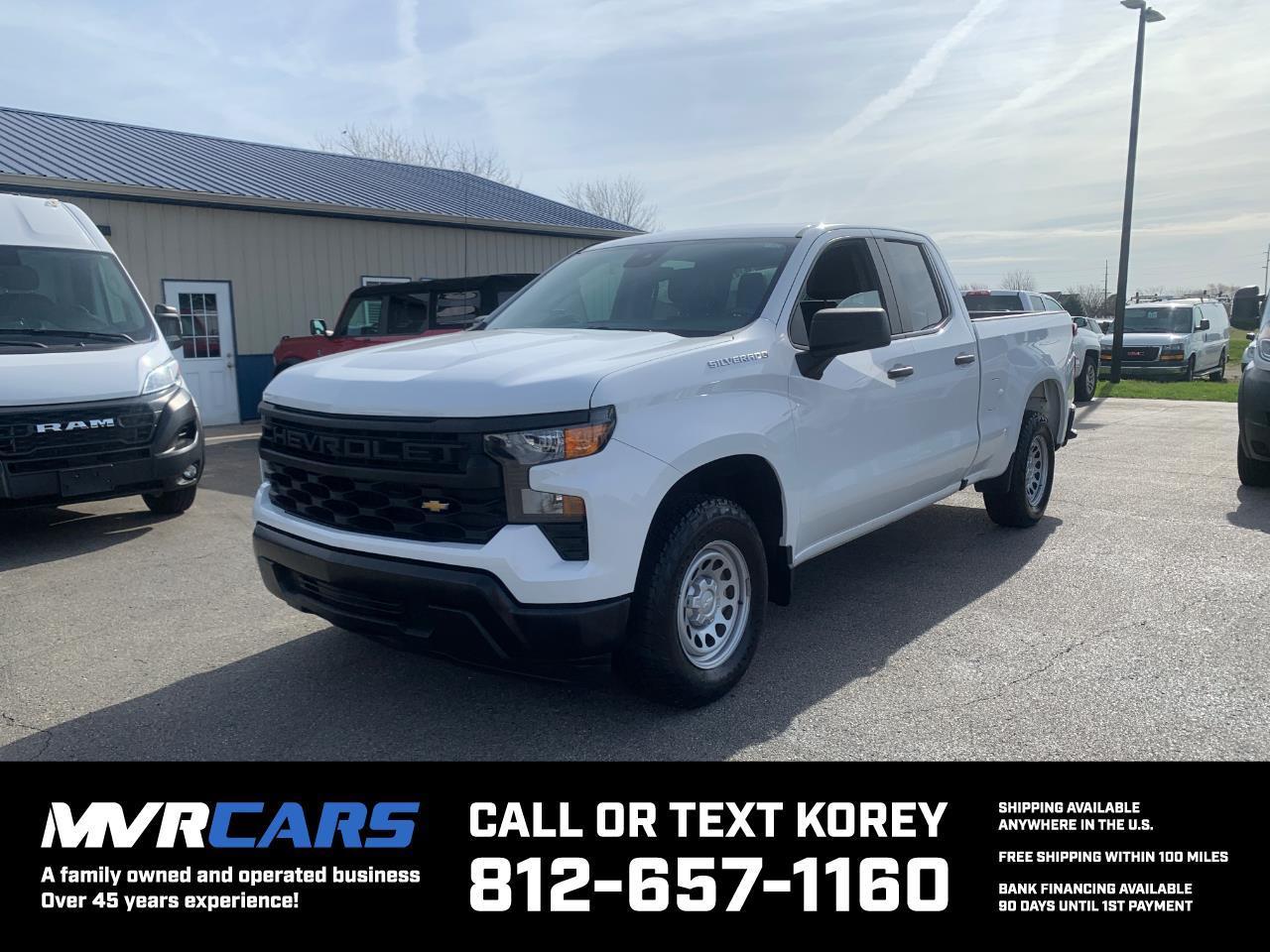 2023 Chevrolet Silverado 1500 Work Truck Double Cab 2WD