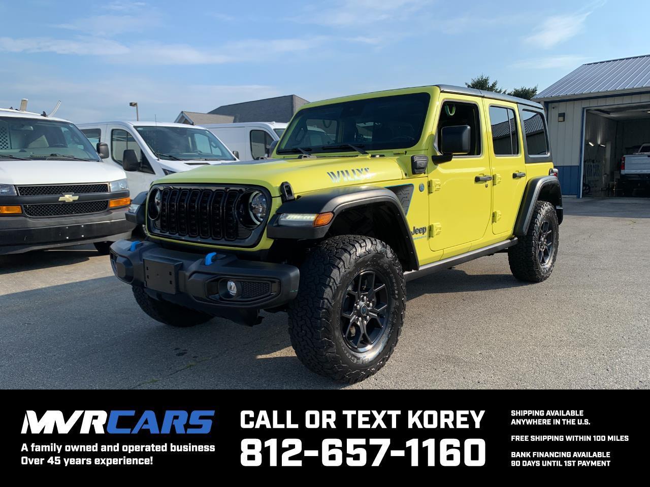 2024 Jeep Wrangler 4xe Willys 4x4
