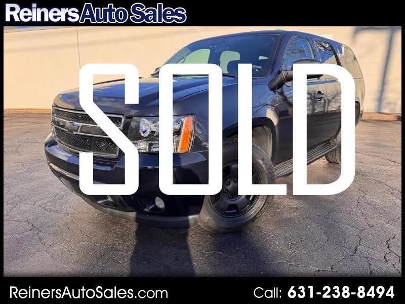 2011 Chevrolet Tahoe Police