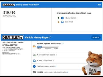 2011 Chevrolet Tahoe Police