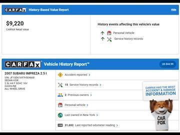 2007 Subaru Impreza 2.5i