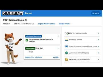 2021 Nissan Rogue S AWD
