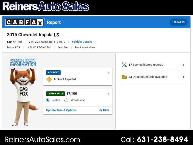 2015 Chevrolet Impala LS