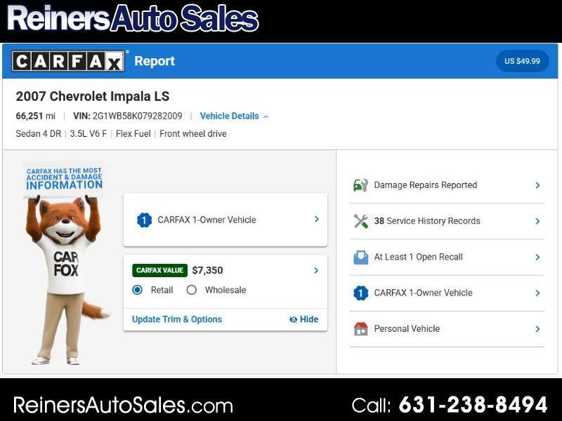 2007 Chevrolet Impala LS