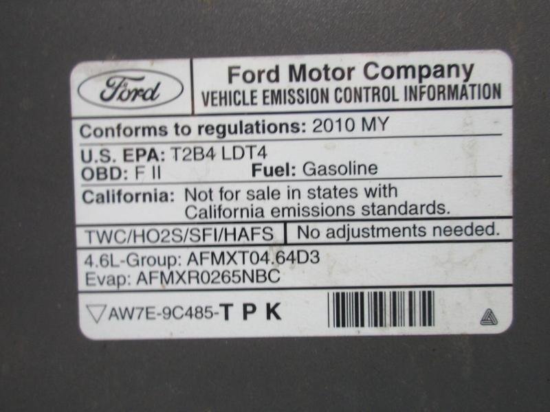 Ford F-150 Lariat SuperCrew 5.5-ft. Bed 2WD 2010