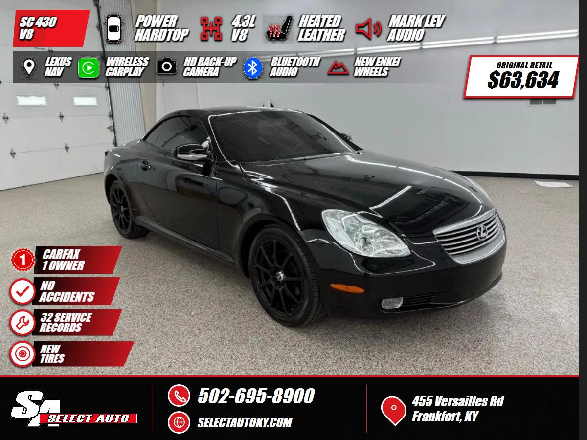 2003 Lexus SC 430 430