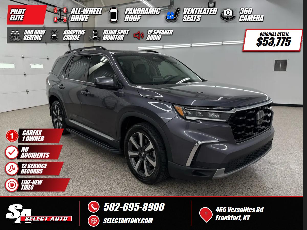 2023 Honda Pilot Elite AWD