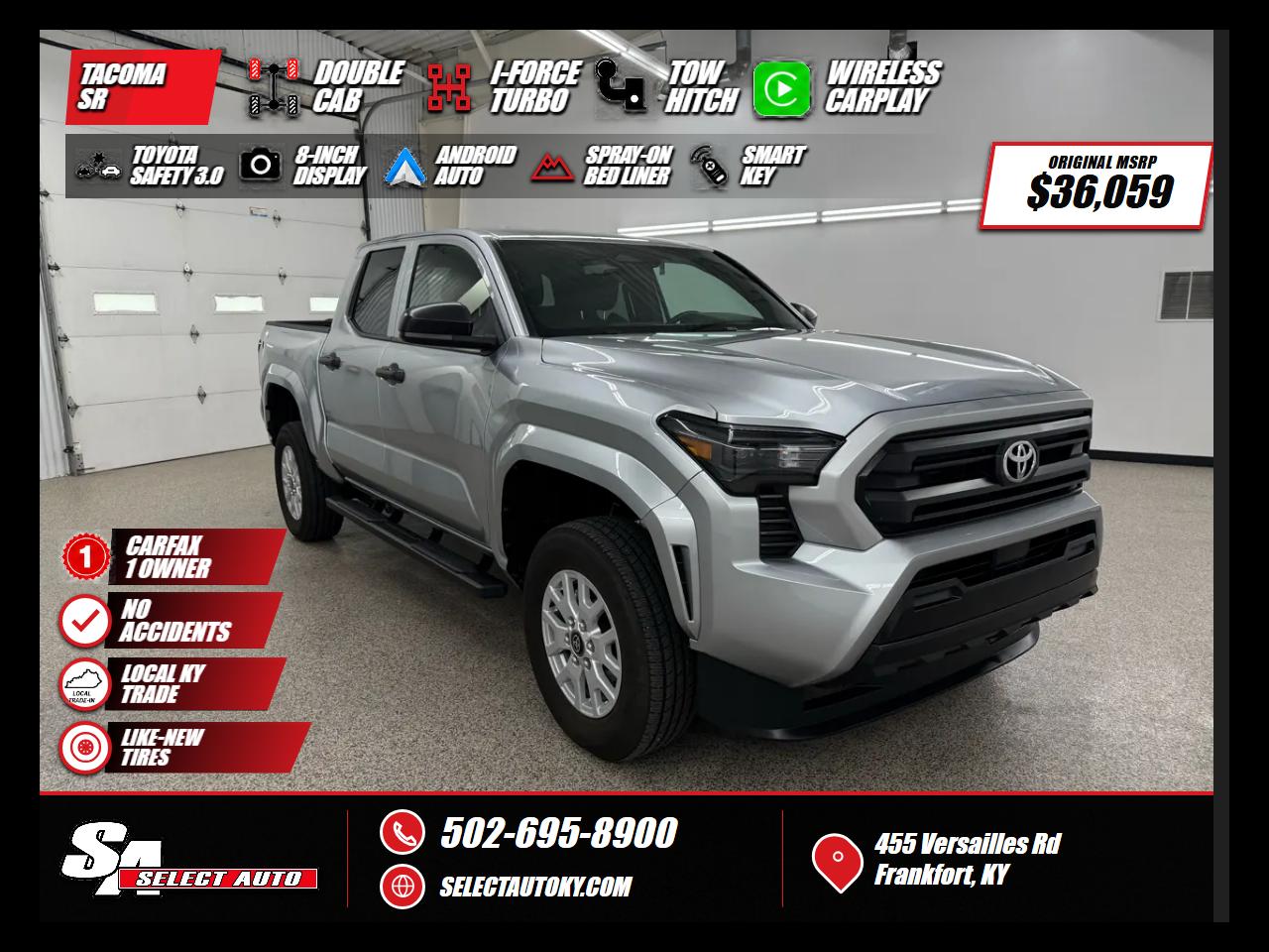 Toyota Tacoma SR Double Cab 2WD 2025