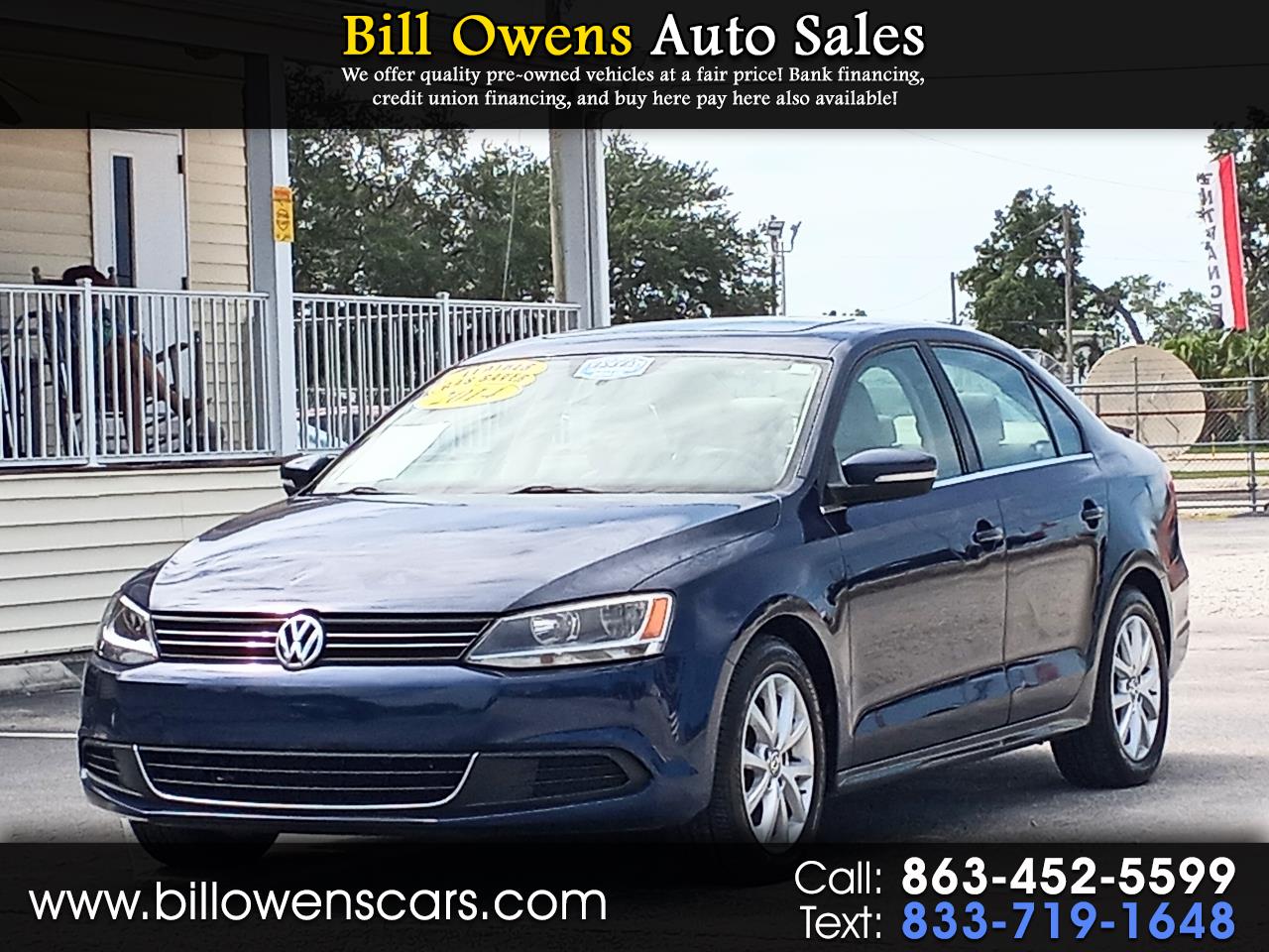 Used 2014 Volkswagen Jetta Sedan 4dr Auto SE w/Connectivity/Sunroof for Sale in Avon Park FL