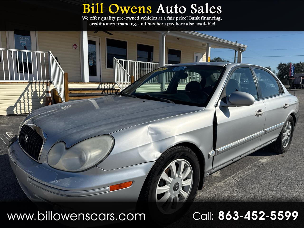 2003 Hyundai Sonata 4dr Sdn GLS V6 Manual