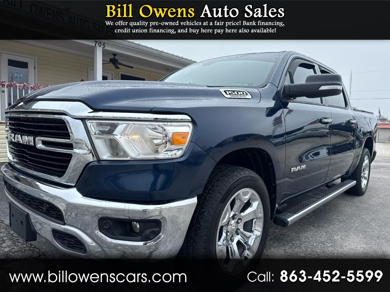 2020 RAM 1500 Big Horn 4x4 Crew Cab 5'7" Box