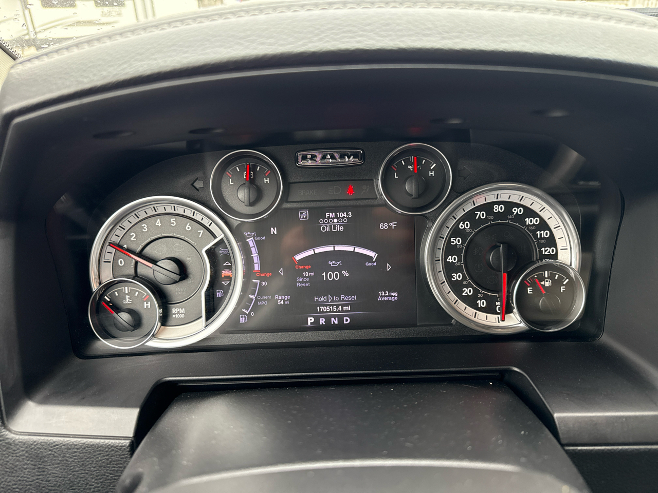 RAM 1500 2WD Crew Cab 149" Laramie 2016