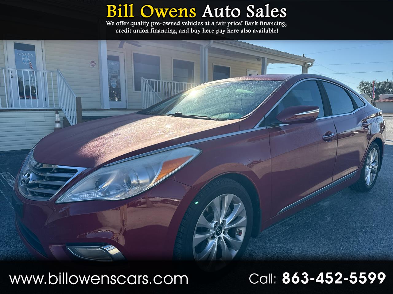 Hyundai Azera 4dr Sdn 2013