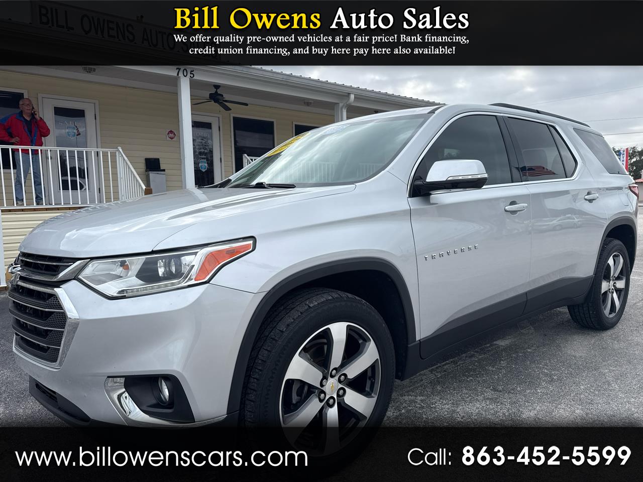 2019 Chevrolet Traverse FWD 4dr LT Leather w/3LT