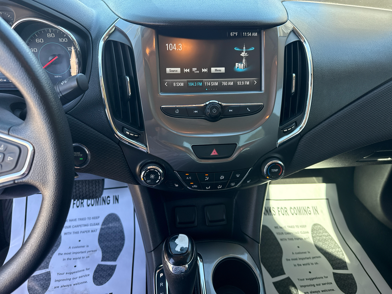 Chevrolet Cruze 4dr Sdn 1.4L LT w/1SD 2018