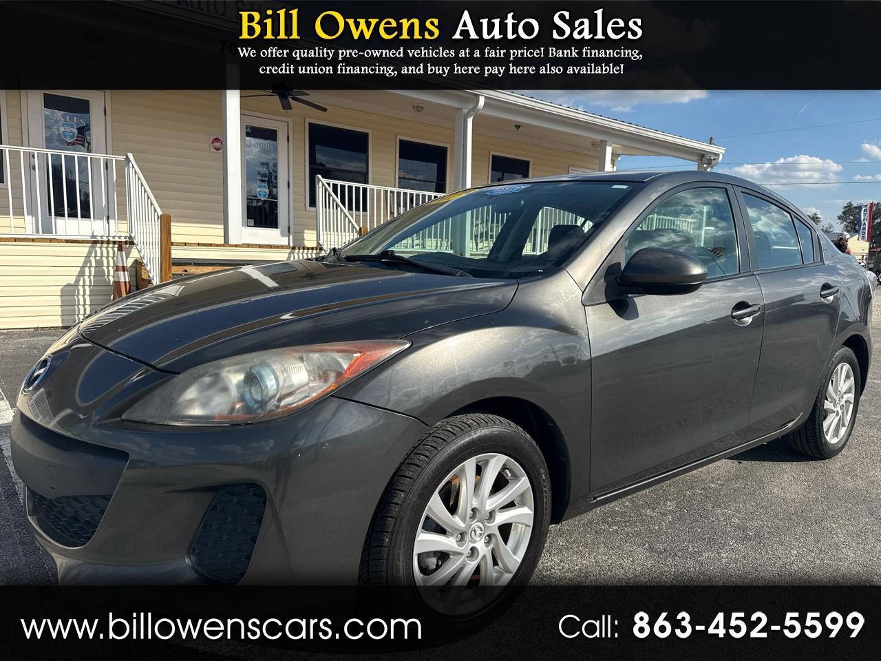 2012 Mazda MAZDA3 4dr Sdn Auto i Touring