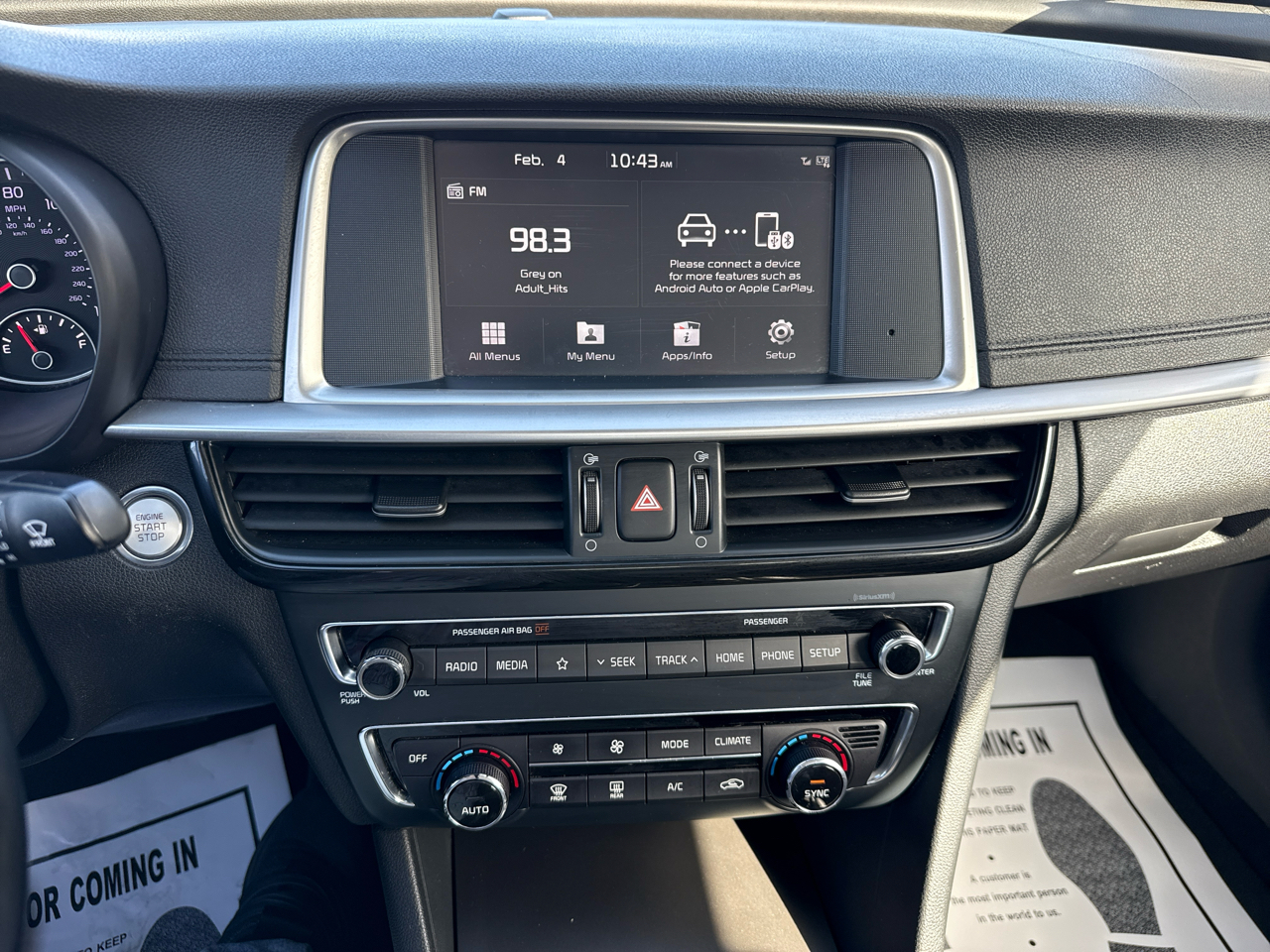 Kia Optima S Auto 2019