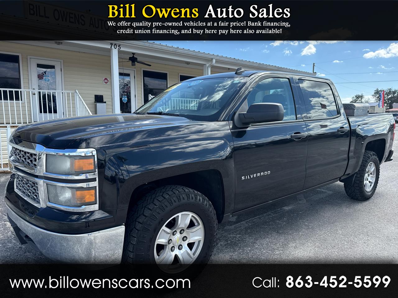 Chevrolet Silverado 1500 2WD Crew Cab 143.5" LT w/1LT 2014