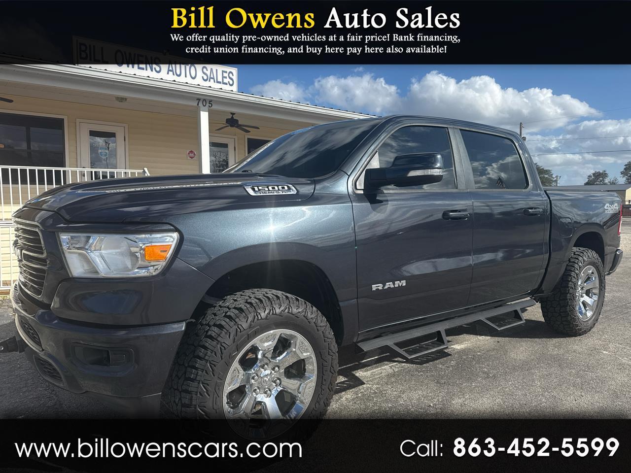 2020 RAM 1500 Big Horn 4x4 Crew Cab 5'7" Box