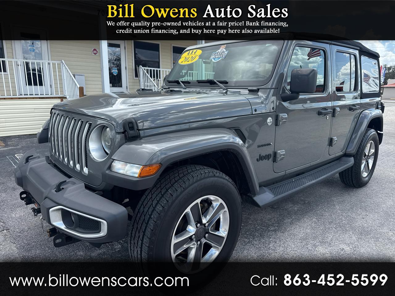 2020 Jeep Wrangler Unlimited Sahara 4x4