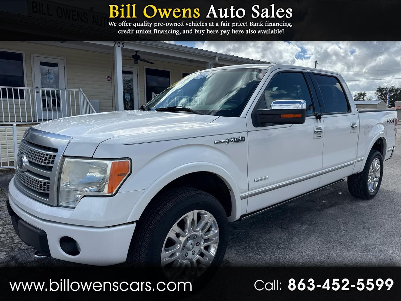 2012 Ford F-150 4WD SuperCrew 145" XL