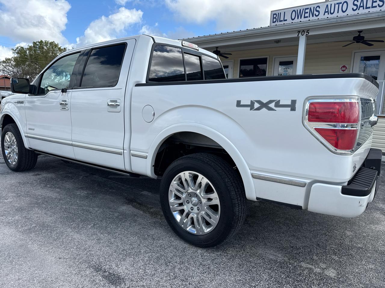 Ford F-150 4WD SuperCrew 145" Platinum 2012