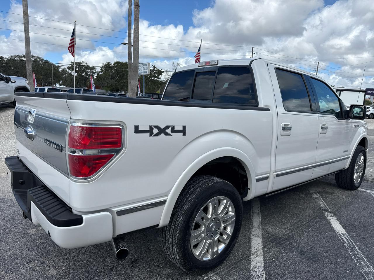 Ford F-150 4WD SuperCrew 145" Platinum 2012