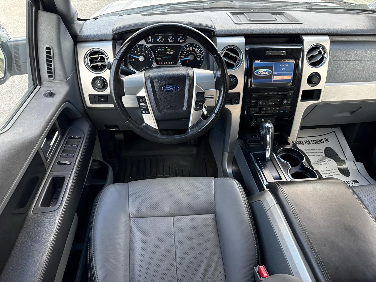 Ford F-150 4WD SuperCrew 145" Platinum 2012