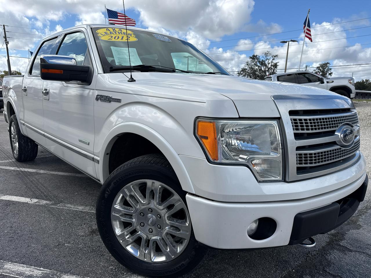 Ford F-150 4WD SuperCrew 145" Platinum 2012