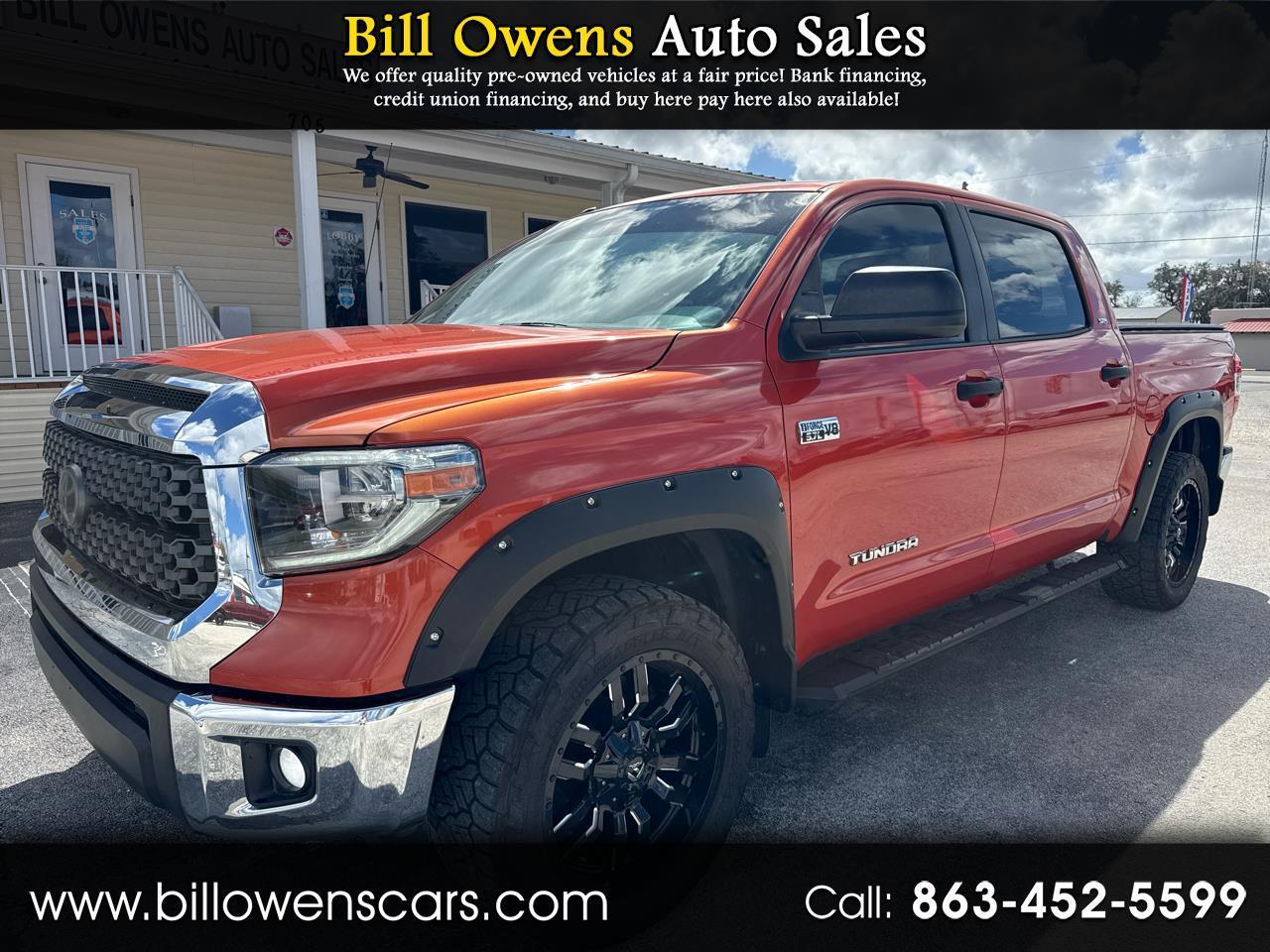 2018 Toyota Tundra 2WD SR5 CrewMax 5.5' Bed 5.7L (Natl)