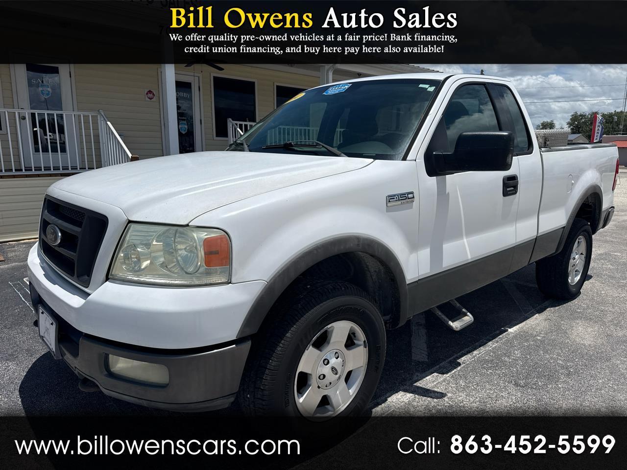 2004 Ford F-150 Reg Cab 126" XL 4WD