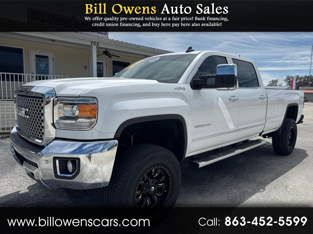 2016 GMC Sierra 2500HD 4WD Crew Cab 167.7" SLT