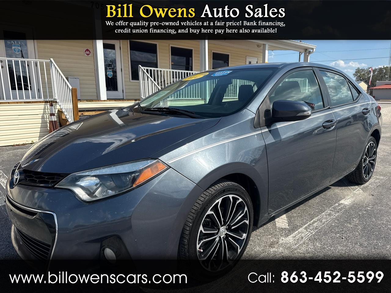 2014 Toyota Corolla 4dr Sdn Man L (Natl)