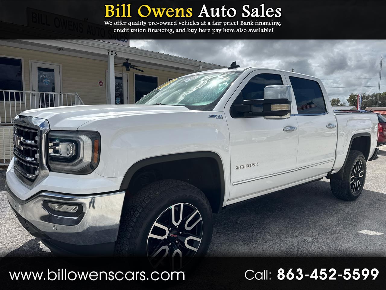 2018 GMC Sierra 1500 4WD Crew Cab 143.5" SLT