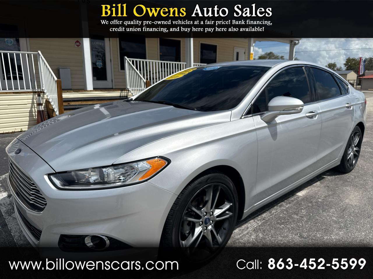 2016 Ford Fusion 4dr Sdn Titanium FWD