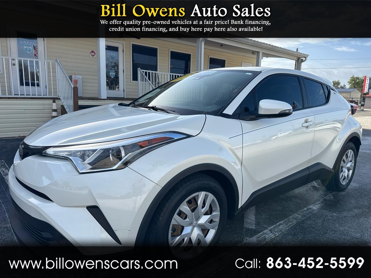 2019 Toyota C-HR XLE FWD (Natl)