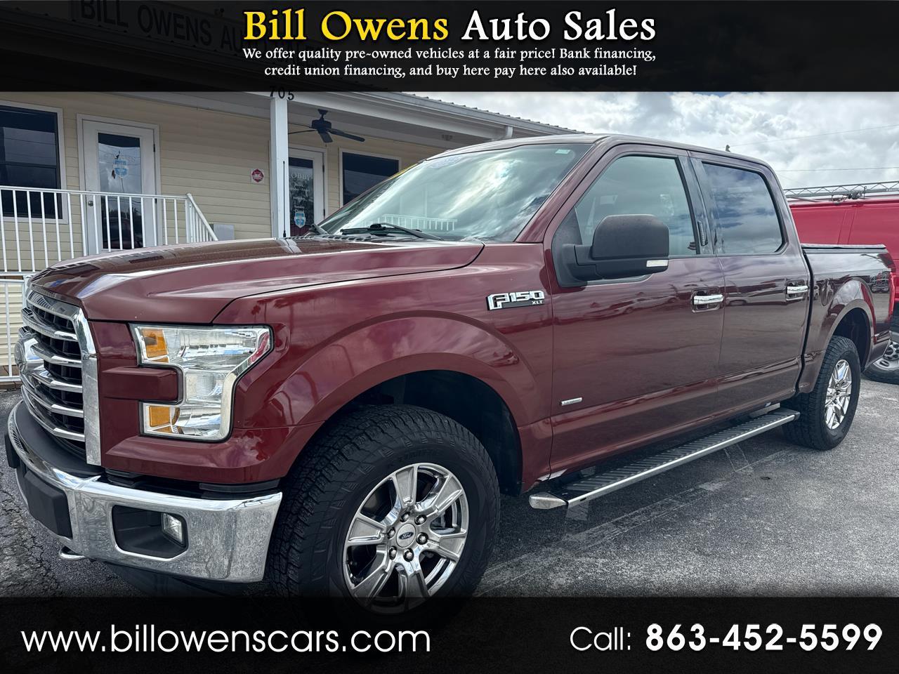 2015 Ford F-150 4WD SuperCrew 145" XLT