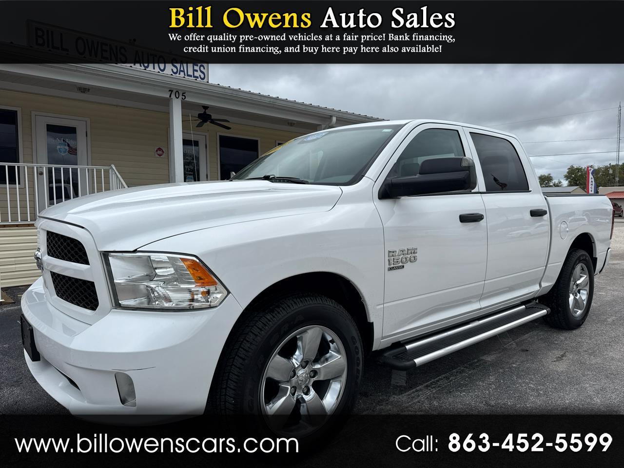 2019 RAM 1500 Classic Express 4x4 Crew Cab 5'7" Box