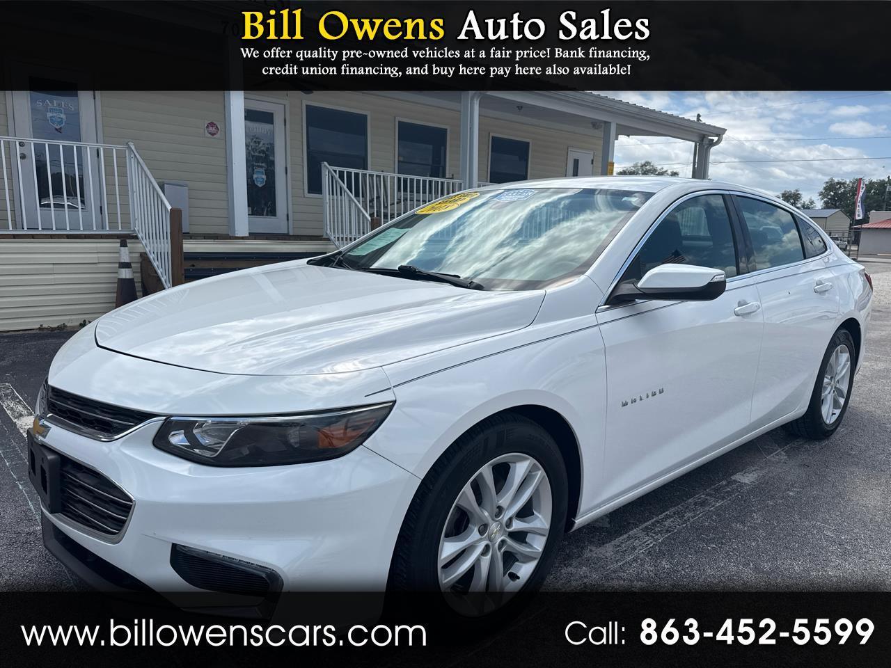 2018 Chevrolet Malibu 4dr Sdn LT w/1LT