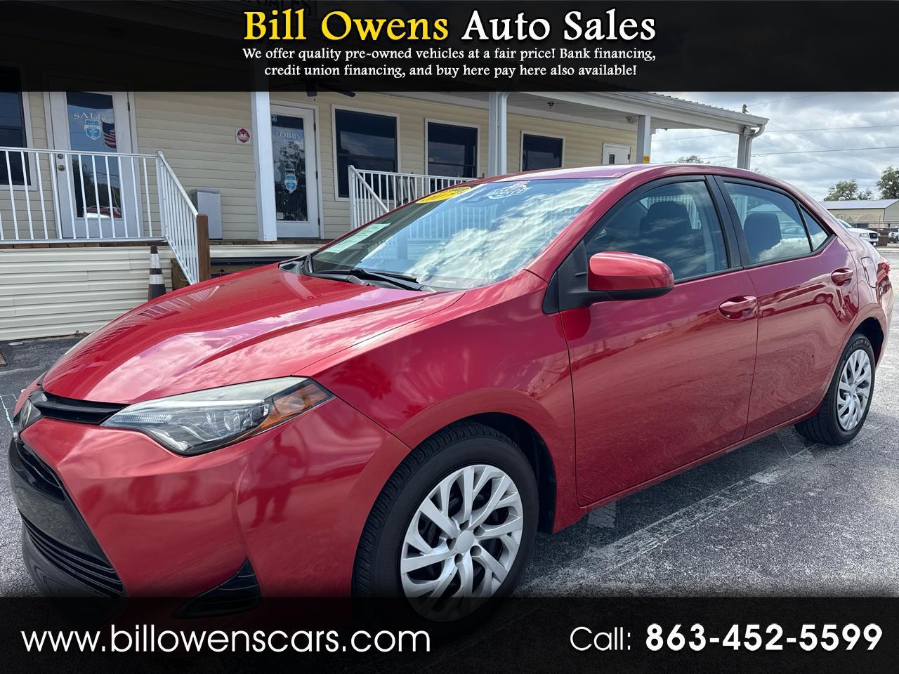 2017 Toyota Corolla L CVT (Natl)