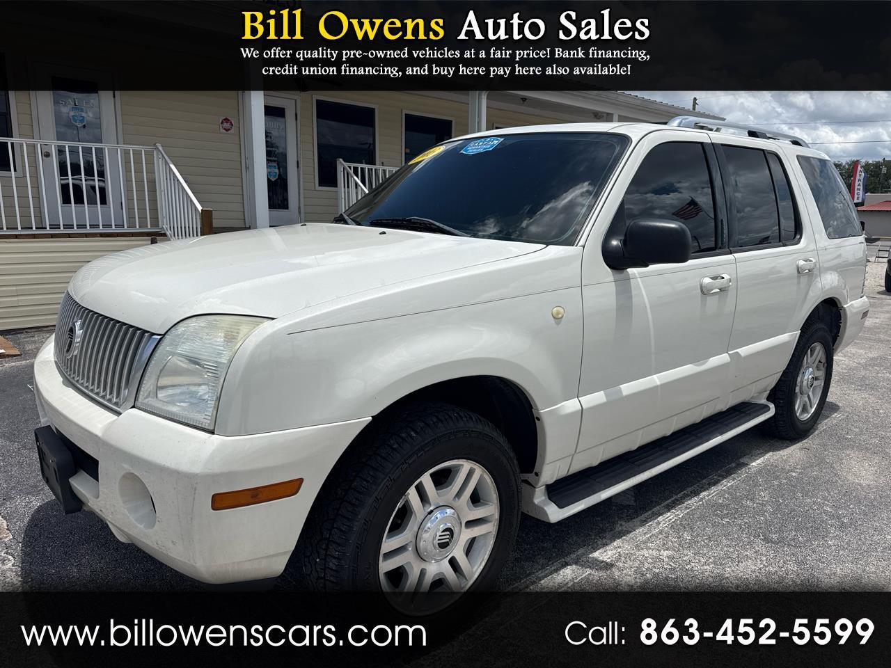 2003 Mercury Mountaineer 4dr 114" WB Convenience