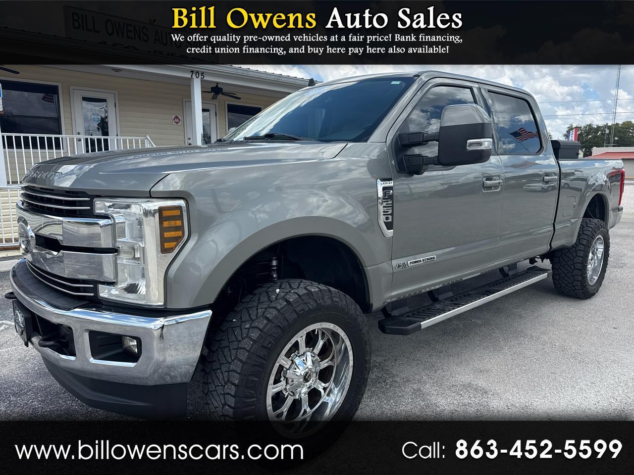 2019 Ford Super Duty F-250 SRW Lariat 4WD Crew Cab 6.75' Box