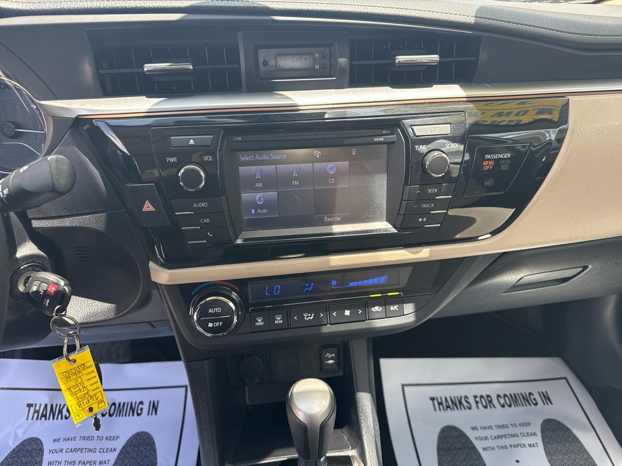 Toyota Corolla 4dr Sdn CVT LE Premium (Natl) 2014