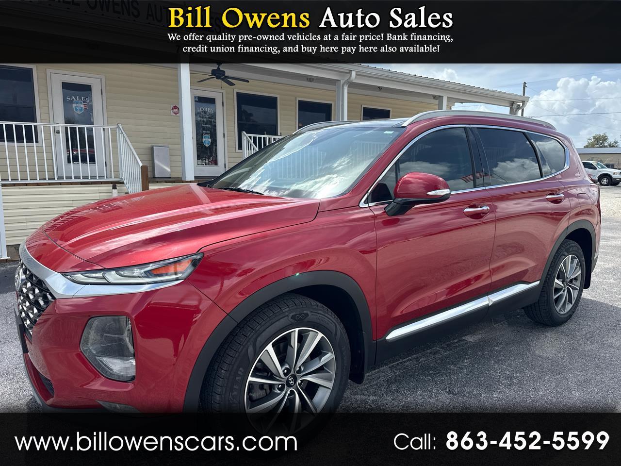 2019 Hyundai Santa Fe Limited 2.4L Auto FWD