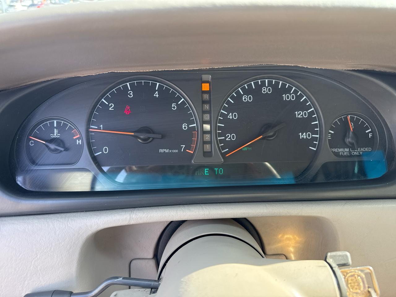 Cadillac Eldorado 2dr Cpe 1998