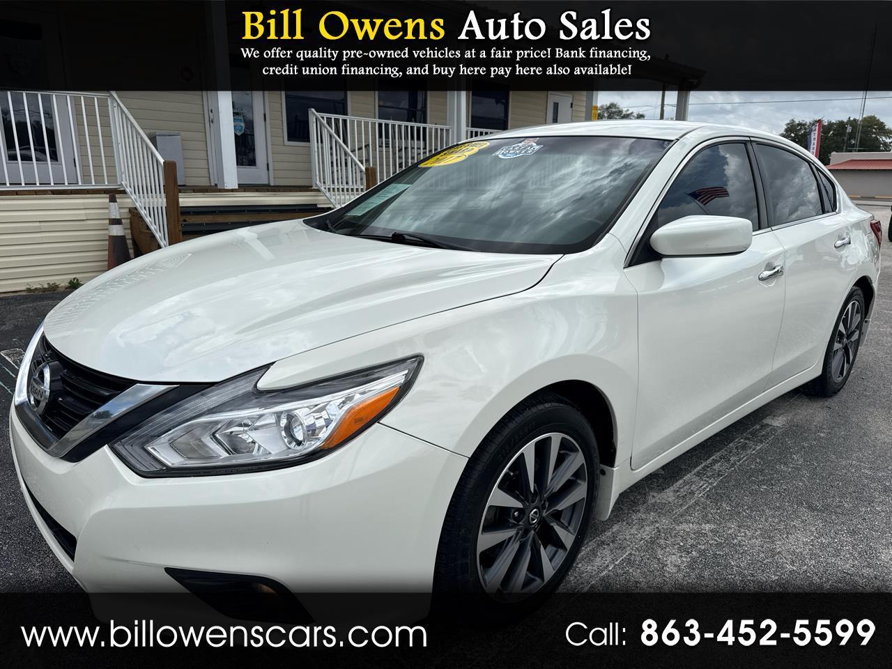 2017 Nissan Altima 2.5 SV Sedan