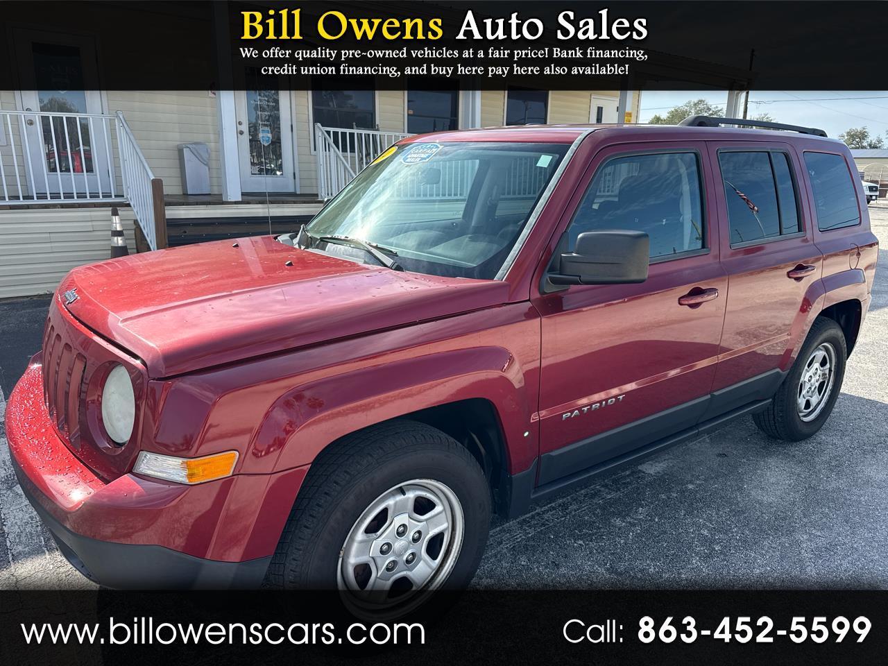 2014 Jeep Patriot FWD 4dr Sport