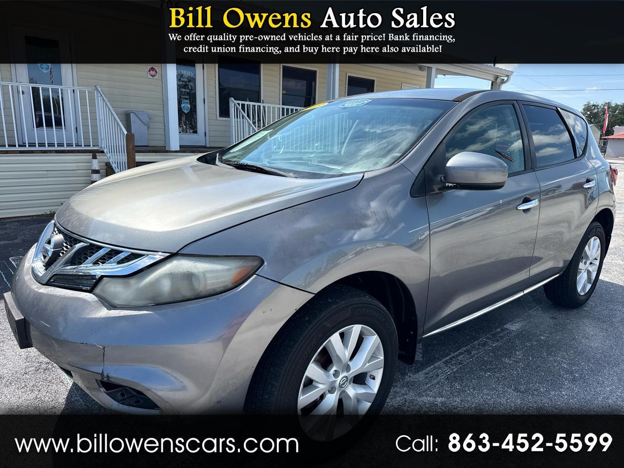 2013 Nissan Murano AWD 4dr S