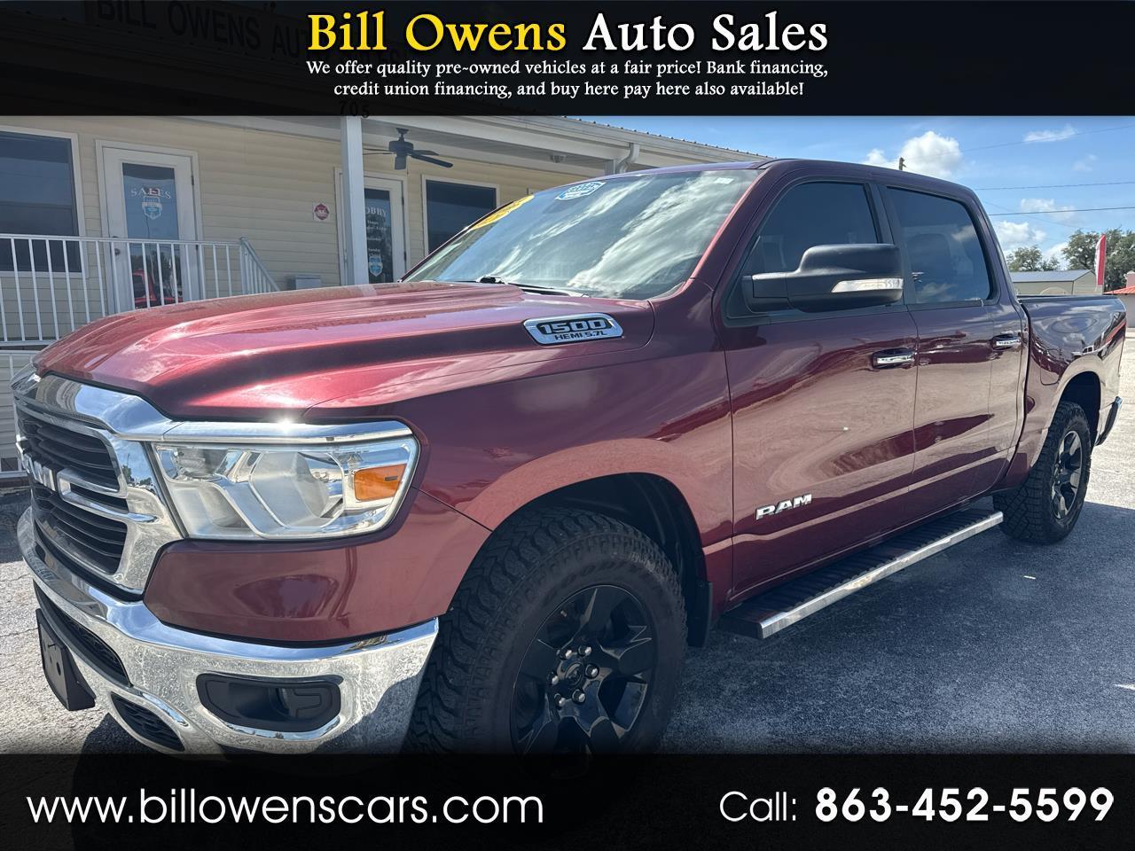 2020 RAM 1500 Lone Star 4x4 Crew Cab 5'7" Box